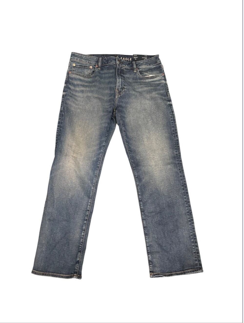 American Eagle airflow original bootcut men’s jeans size 33x30, medium wash. NWT